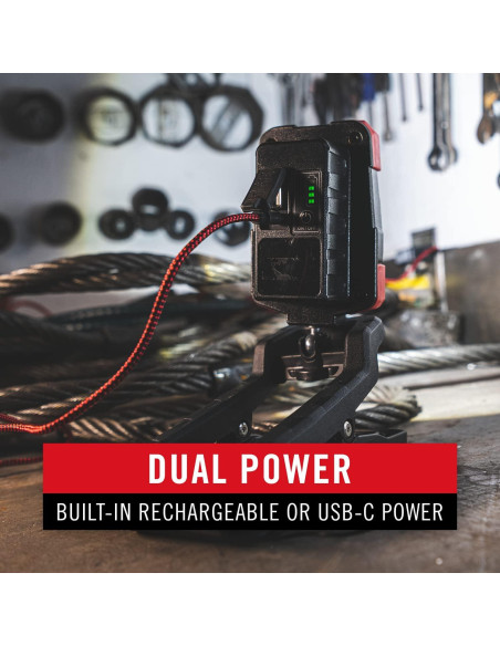 Luz de Abrazadera LED Coast CL20R 1750 Lúmenes Recargable