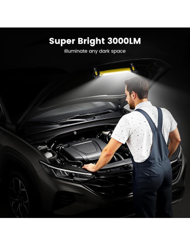 Luz de Trabajo Inalámbrica Etoolab L3 Lite 3000LM USB-C 5200mAh