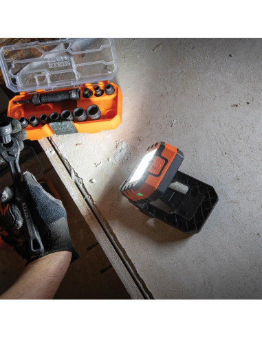 Luz de Trabajo LED Klein Tools MODbox 1000 Lúmenes Recargable