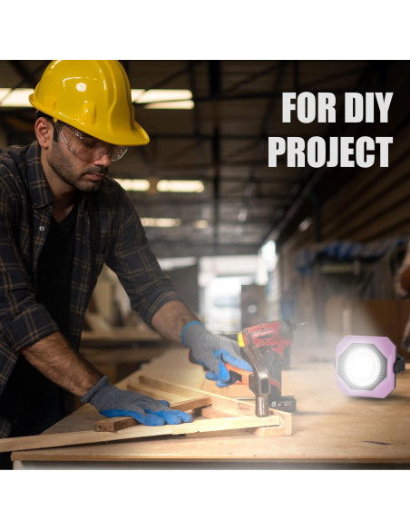 Luz de Trabajo Solar LED SEAMGAIC 500LM Inalámbrica 2 Paquete Luz de Trabajo Solar LED SEAMGAIC 500LM Inalámbrica 2 Paquete