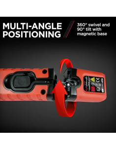 Luz de Trabajo LED Schumacher SL360 - 400 Lúmenes, Batería 2200mAh 2