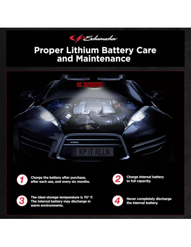 Luz de Trabajo LED Schumacher SL360 - 400 Lúmenes, Batería 2200mAh