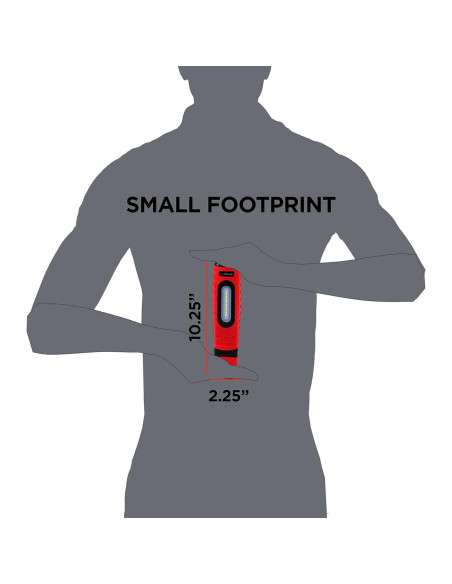 Luz de Trabajo LED Schumacher SL360 - 400 Lúmenes, Batería 2200mAh