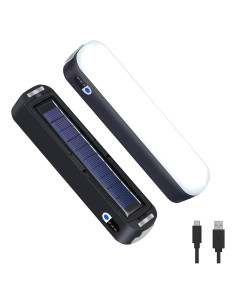 Barra de Luz LED Recargable Solar SIOLAXEN 5500mAh 6500K