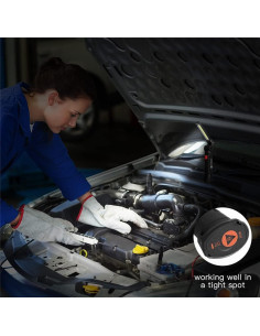 Luz de Trabajo LED VICOODA 4 Paquetes 360 Rotación USB C 2