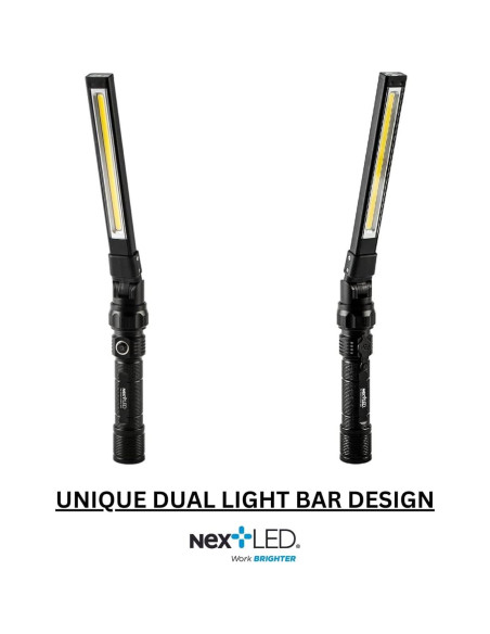 Luz de Trabajo LED NextLED NT-7544 Plegable 1200 Lúmenes
