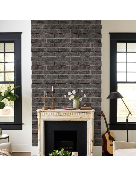 Papel Tapiz 3D Ladrillo Falso Commomy 30x30 cm 10 Piezas