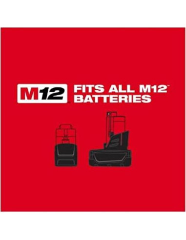 Sierra de calar inalámbrica Milwaukee M12 2445-22MT con kit