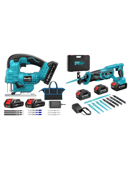 Paquete SEESII Sierra de Calar y Recíproca Inalámbrica 21V