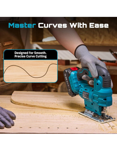 Paquete SEESII Sierra de Calar y Recíproca Inalámbrica 21V