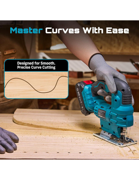 Paquete SEESII Sierra de Calar y Recíproca Inalámbrica 21V