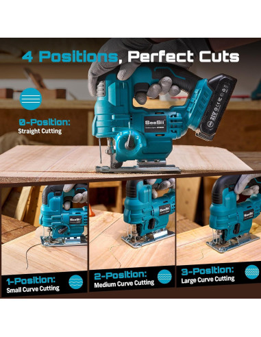 Paquete SEESII Sierra de Calar y Recíproca Inalámbrica 21V