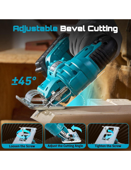 Paquete SEESII Sierra de Calar y Recíproca Inalámbrica 21V