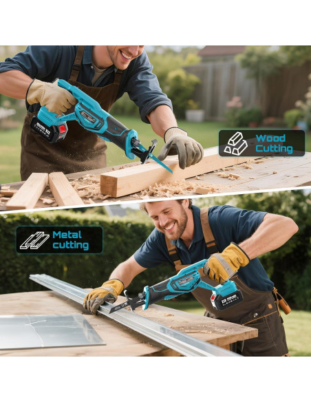 Paquete SEESII Sierra de Calar y Recíproca Inalámbrica 21V