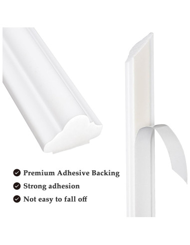 3 Juegos de Molduras de Pared Autoadhesivas RDUIGT 137x61 cm