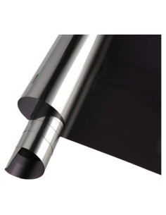 Película de Ventana Privada SW 61cm x 3.05m Anti-UV Negro Plateado