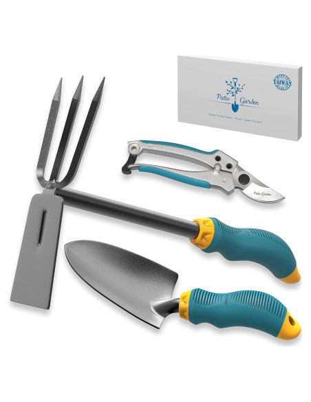 Juego de Herramientas de Jardinería Patio Garden - 3 Piezas