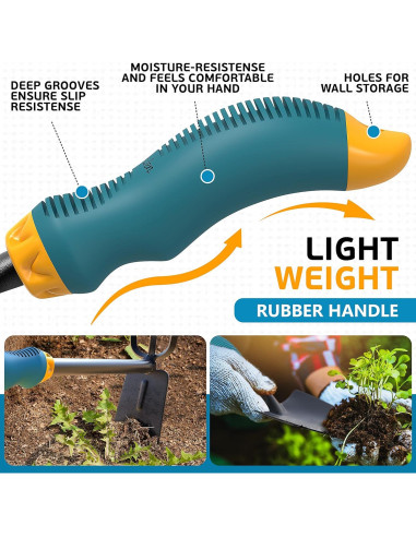 Juego de Herramientas de Jardinería Patio Garden - 3 Piezas