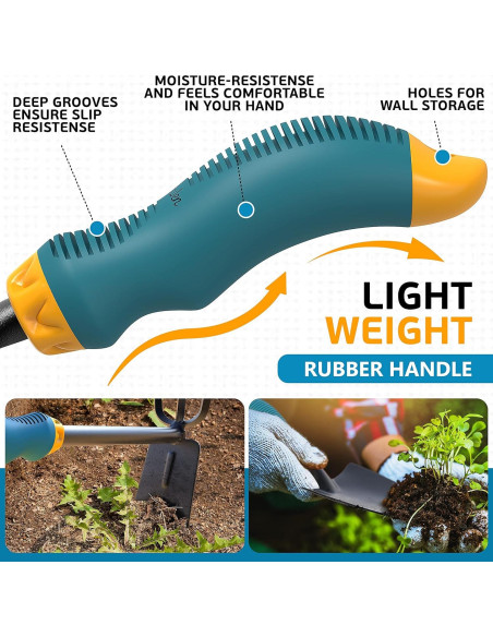 Juego de Herramientas de Jardinería Patio Garden - 3 Piezas