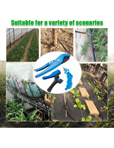 Juego de 3 Piezas Cortadores de Tubos de Riego WSDMAVIS 16/20/25mm