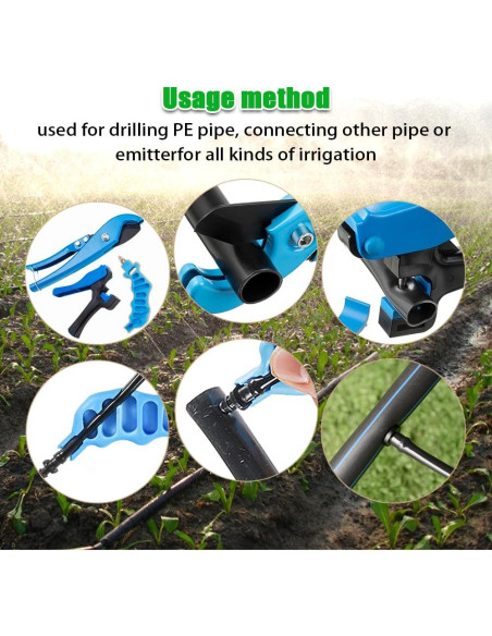 Juego de 3 Piezas Cortadores de Tubos de Riego WSDMAVIS 16/20/25mm