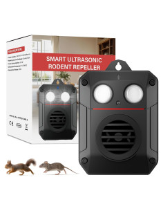 Repelente Ultrasonido para Roedores Visson UR06, 200 m