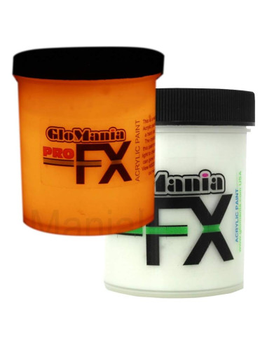 Pintura Acrílica ProFX Naranja Luminoso 28.35g Brilla en la Oscuridad
