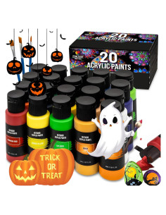 Juego de Pintura Acrílica para Exteriores Zenacolor - 20 Tubos 59 ml