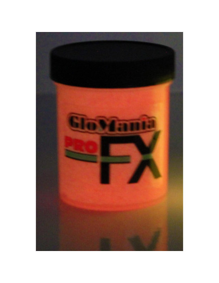 Pintura Acrílica Brillante Glomania Naranja 2 Onzas UV