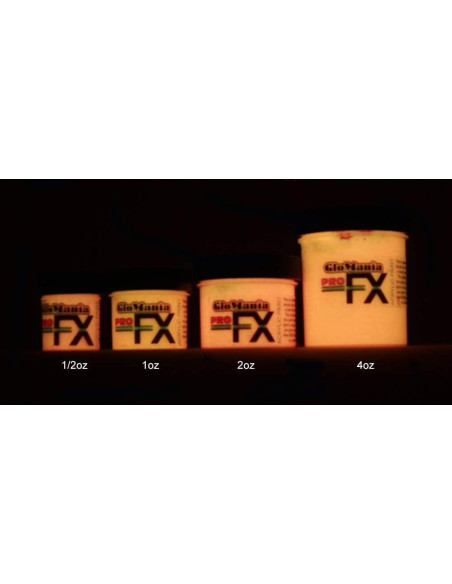 Pintura Acrílica Brillante Glomania Naranja 2 Onzas UV