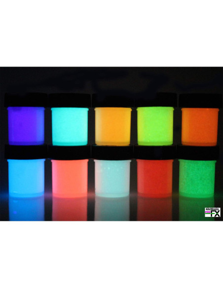 Pintura Acrílica Brillante Glomania Naranja 2 Onzas UV