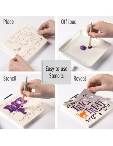 Kit de Pintura Acrílica de Halloween FolkArt - 15 Piezas