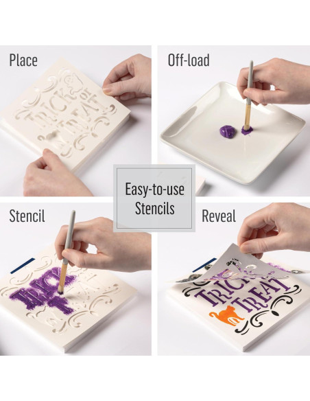 Kit de Pintura Acrílica de Halloween FolkArt - 15 Piezas