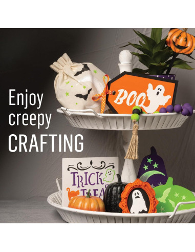 Kit de Pintura Acrílica de Halloween FolkArt - 15 Piezas