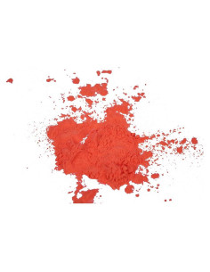 Polvo de Pigmento UV GloMania Salmón 2 Onzas Brilla en la Oscuridad