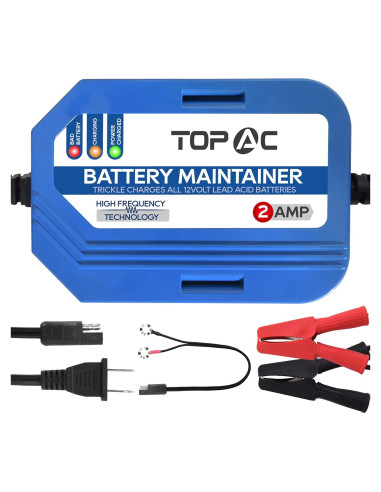 Cargador de Batería Automático TOPAC 12V 2A para Coche