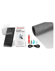 Cinta de Reparación de Pantalla Negra 5cm x 4.57m y Kit de Reemplazo