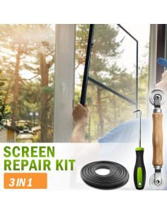Kit de Reparación de Pantalla Lofrinc 3 en 1 con Rodillo de Acero 2