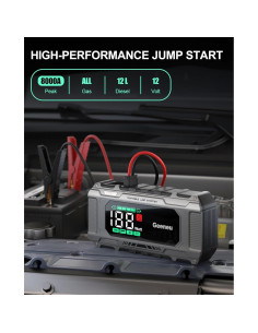 Arrancador de Batería Geeneu W26 8000A 65W Carga Rápida 2