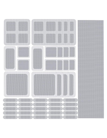 Kit de Reparación de Pantallas de Ventana VEINARDYL 20 Piezas 2m