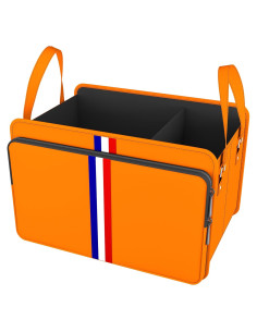 Organizador de Maletero Homeve Impermeable 3 Compartimentos Naranja