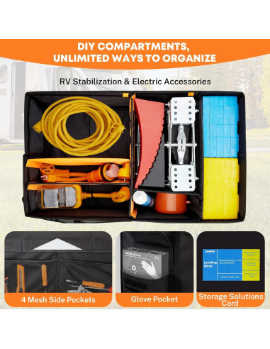 Organizador de Almacenamiento Kohree 81L para RV - Impermeable y Plegable