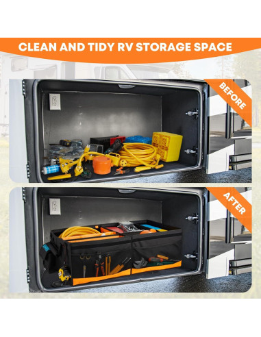 Organizador de Almacenamiento Kohree 81L para RV - Impermeable y Plegable