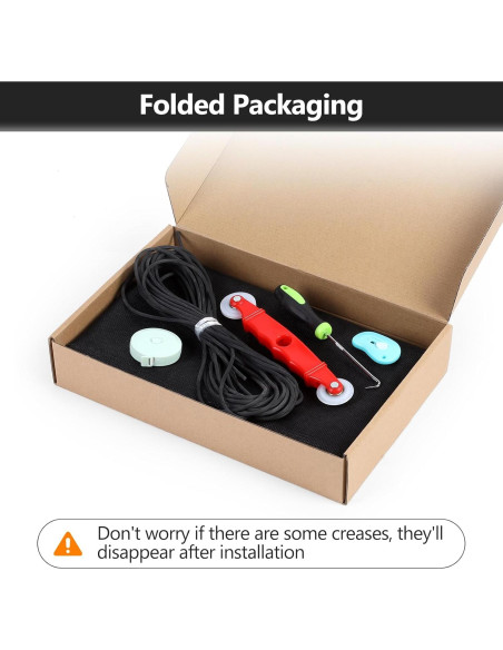 Cinta de reparación de pantalla gris 5cm x 4.57m y kit de reemplazo