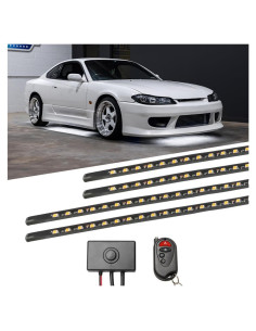 Kit de Iluminación LED Glow 4pc Blanco para Bajo Cuerpo - 234 LEDs