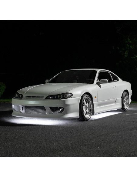 Kit de Iluminación LED Glow 4pc Blanco para Bajo Cuerpo - 234 LEDs