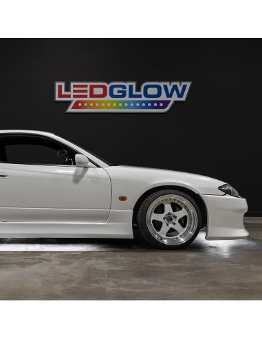 Kit de Iluminación LED Glow 4pc Blanco para Bajo Cuerpo - 234 LEDs