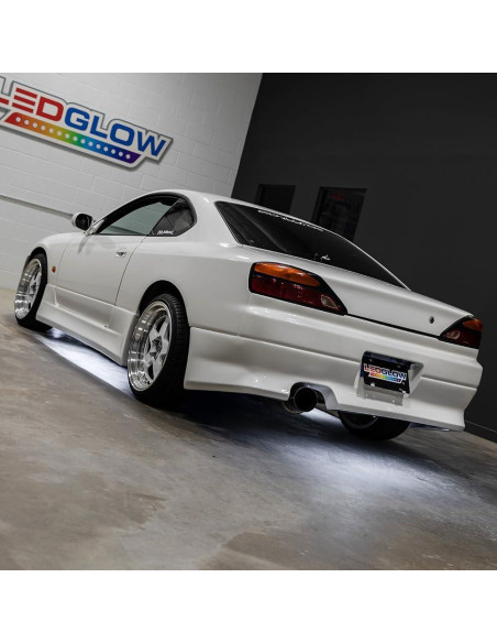 Kit de Iluminación LED Glow 4pc Blanco para Bajo Cuerpo - 234 LEDs