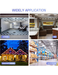 Kit de Luces LED de Tira Trixcoin 12V 120 LEDs Blanca para Coche 2