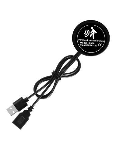 Luz LED de tira para coche MAODANER con sensor de movimiento